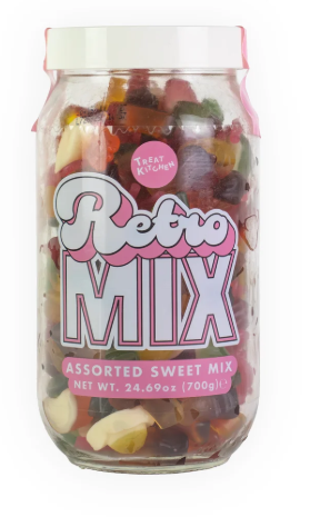 Retro Mix  - Jar   -  Treat Kitchen