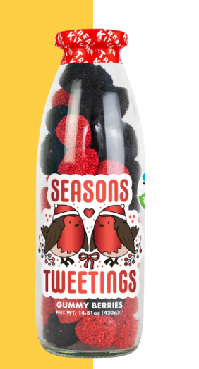 Seasons Tweetings Gummy Berries   -  Sweet Bottle Treat Kitchen