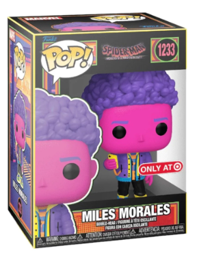 Miles Morales Blacklight - #1233 - Funko Pop! - Spider-man Across The Spiderverse - Marvel - Funko Exclusive