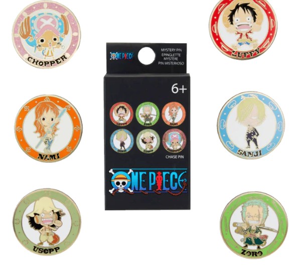 Toei One Piece Multi Character - Blind Box Pins - Loungefly