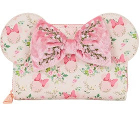 Disney Minnie Mouse Floral Zip Around Wallet - Loungefly - 15th December