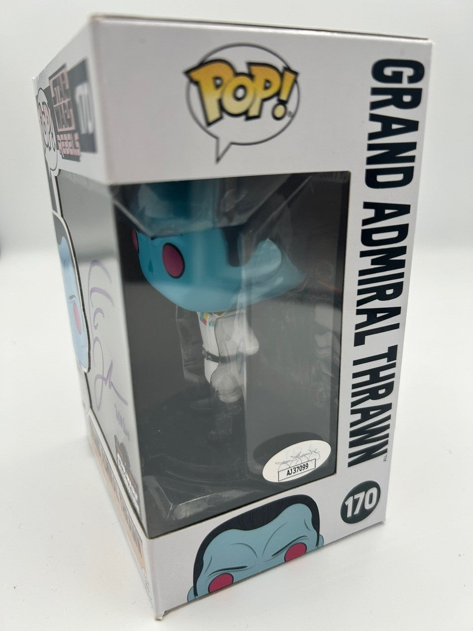 Grand Admiral Thrawn (Arms Behind Back)- #170 - Signed  by Timothy Zahn- Star Wars Rebels -2017 Star Wars Celebration Exclusive