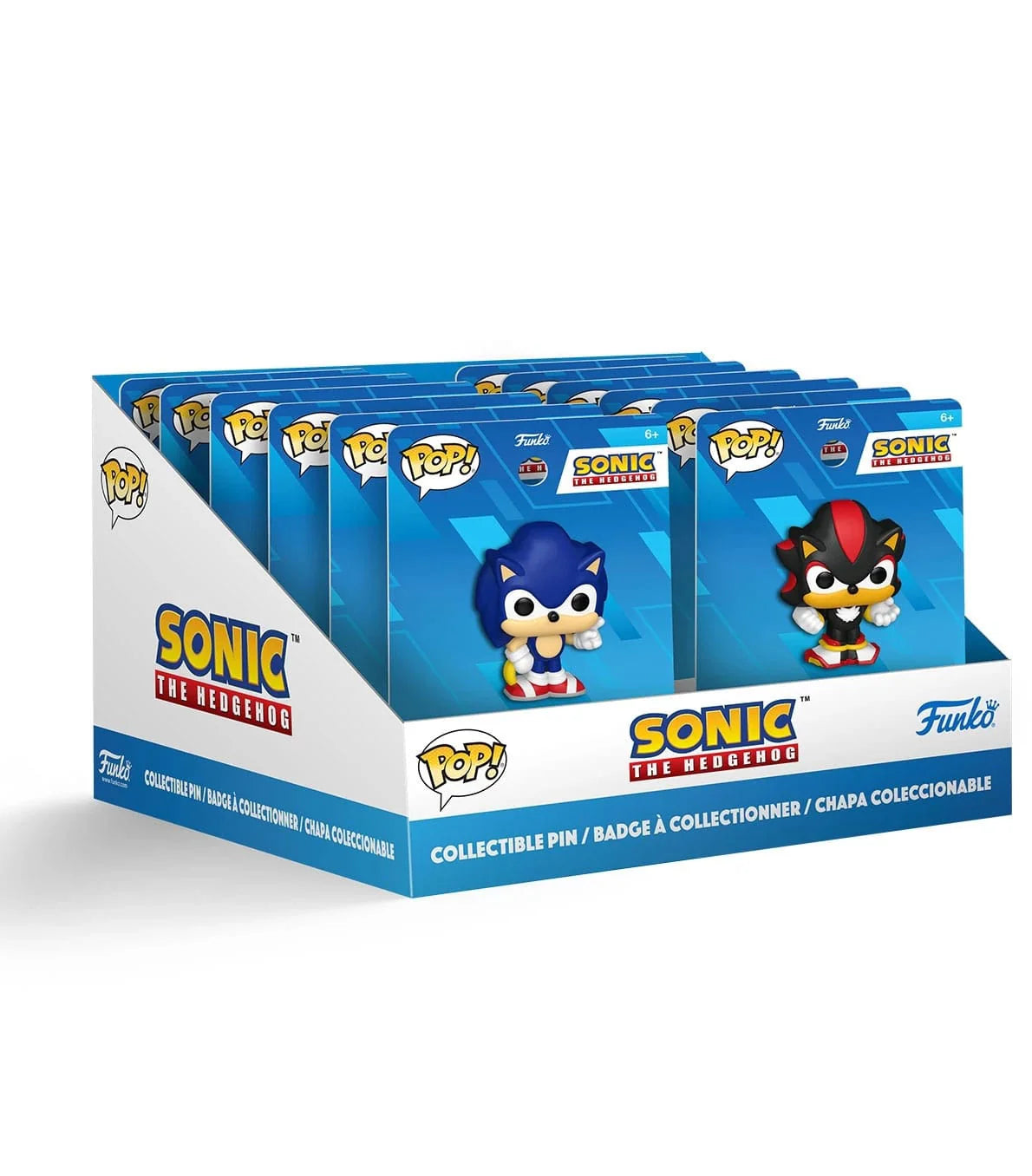 Sega Sonic The Hedgehog  Blind Box Mystery Pin - Loungefly - Pins