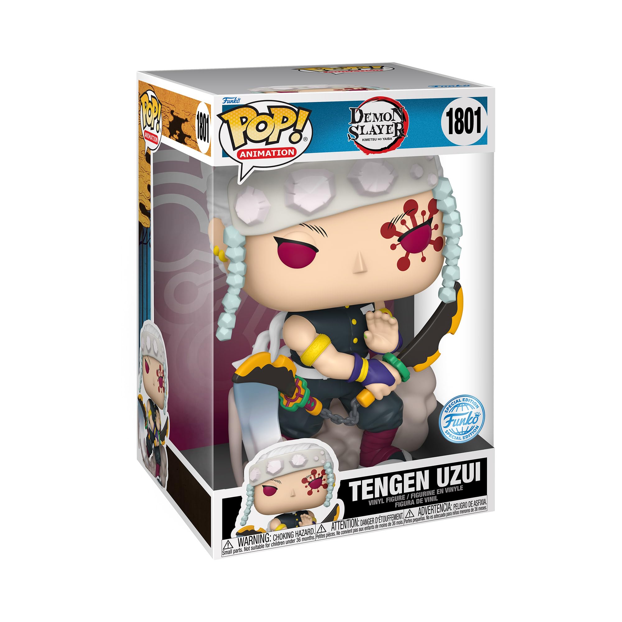Tengen Uzui - #1801 - Funko Pop! - Demon Slayer Jumbo - Funko Special Edition