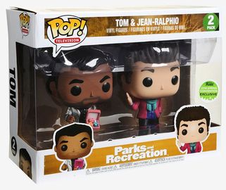 Tom & Jean-Ralphio - 2 Pack - Funko Pop! - Television - Parks and Recreation - 2018 Spring Convention Exclusive