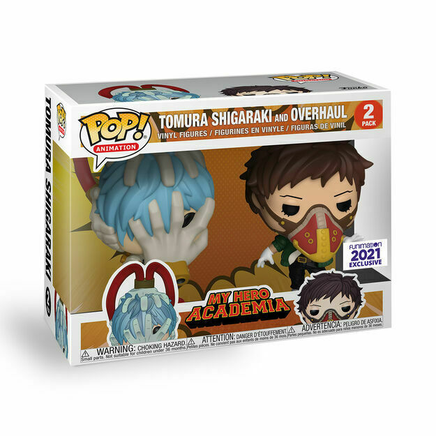 Tomura Shigaraki and Overhaul - 2 Pack - Funko Pop! - Animation - My Hero Academia -  Funimation Exclusive 2021 exclusive