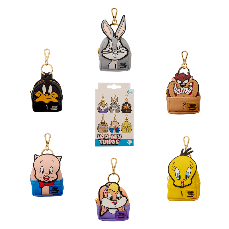 Looney Tunes Cosplay Mystery Mini Backpack Keychain Charm - Loungefly