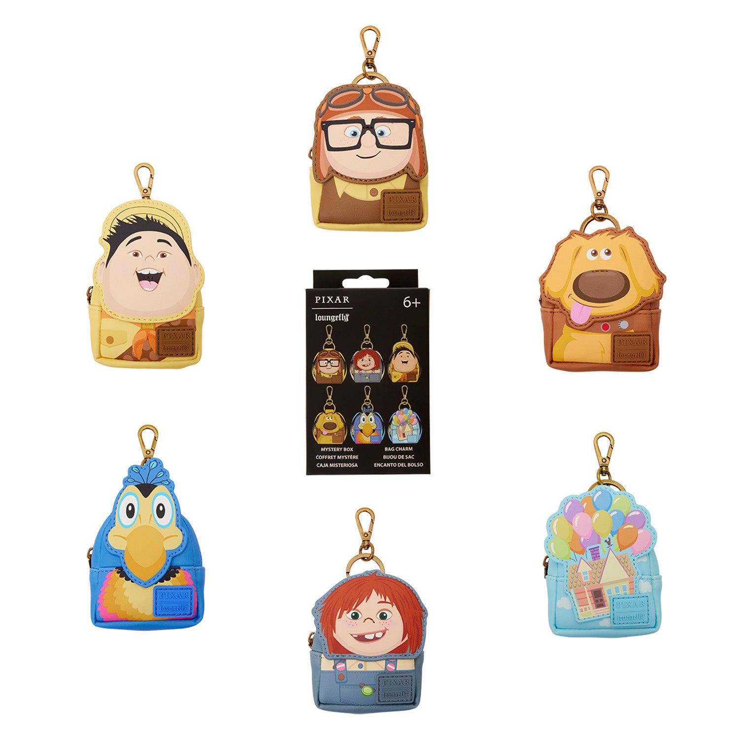 Disney Up Mini Bag Charms - Loungefly - 5th June 2026