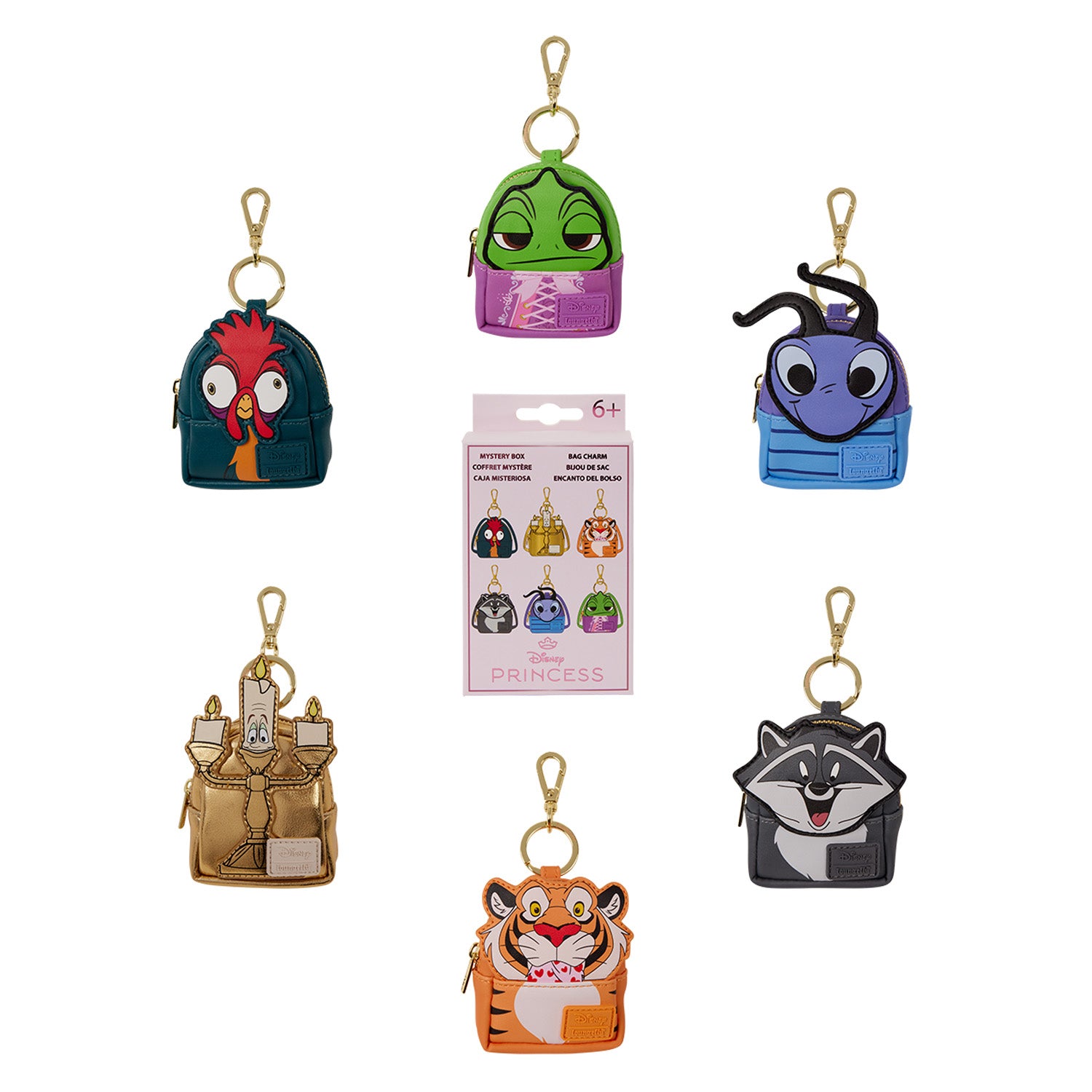 Disney Princess Sidekicks Mystery Mini Backpack Keychain Charm - Loungefly - 7th Aug 2026