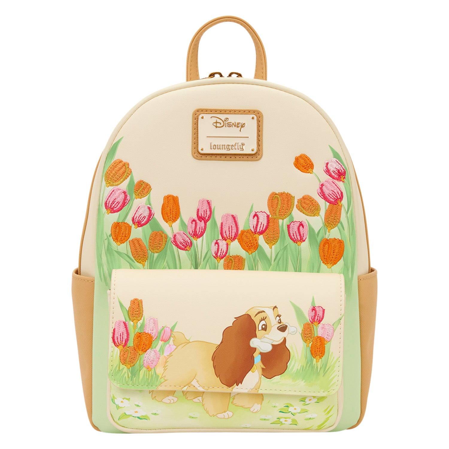 Lady and the Tramp Tulip Pastel Mini Backpack - Disney - Loungefly