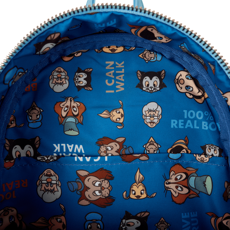 Pinocchio Exclusive Raft Monstro Lenticular Mini Backpack - Loungefly