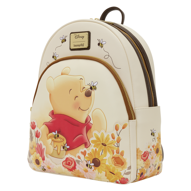 Winnie the Pooh Bees & Flowers Mini Backpack - Loungefly