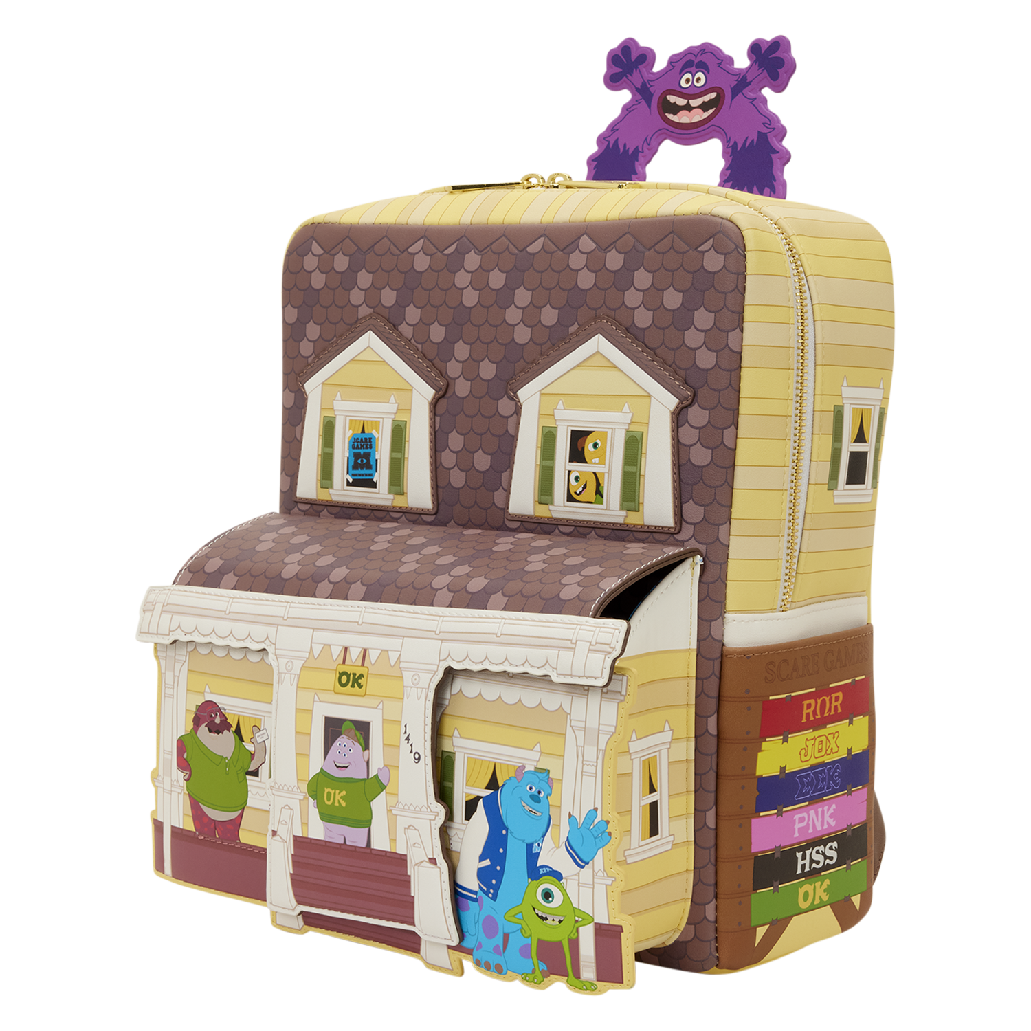 Monsters University Oozma Kappa House Figural Mini Backpack - Loungefly - 8th May 2026