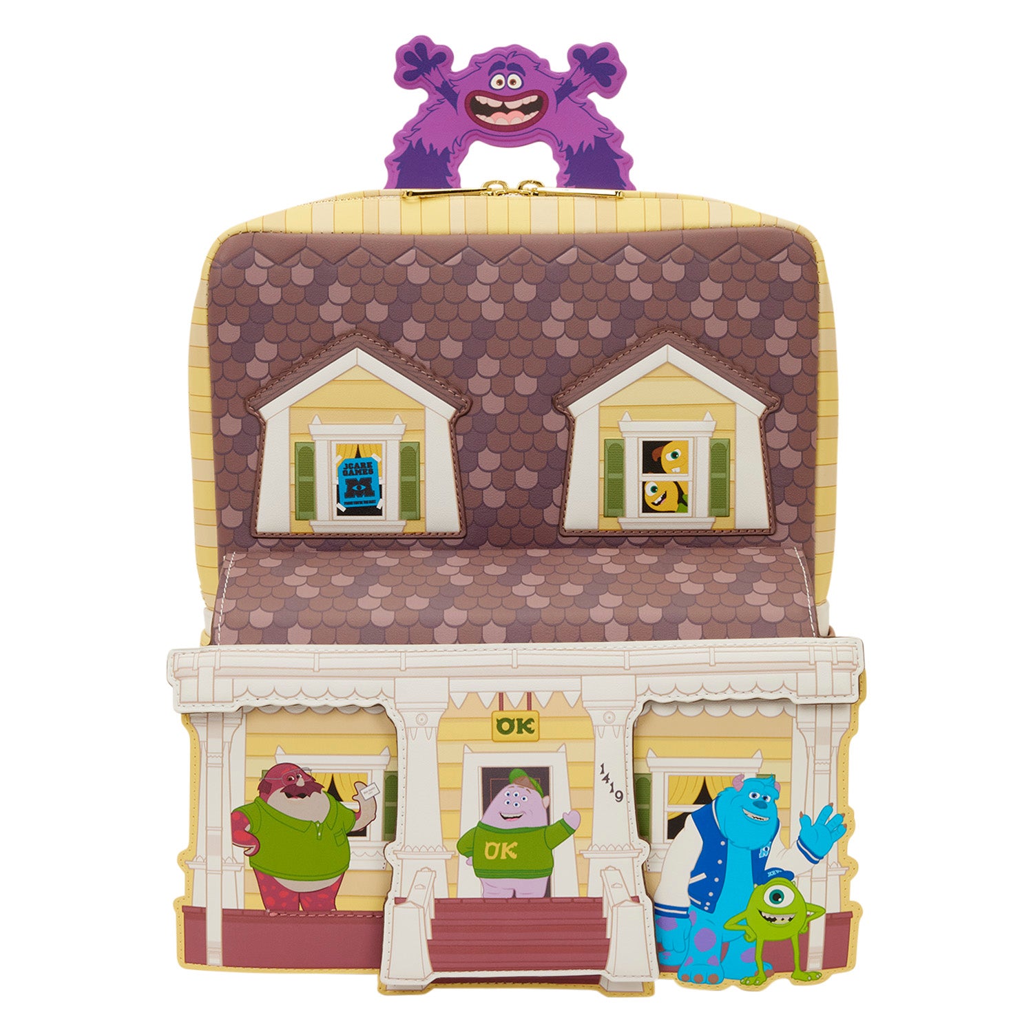 Monsters University Oozma Kappa House Figural Mini Backpack - Loungefly - 8th May 2026