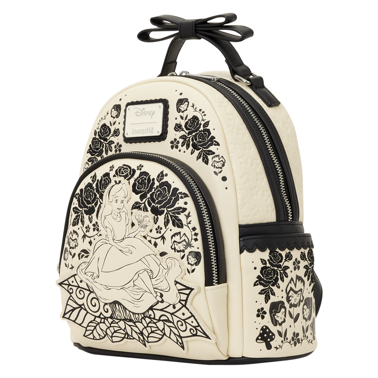 Alice Wonderland Embroidered Floral Mini Backpack - Loungefly - 22nd May 2026