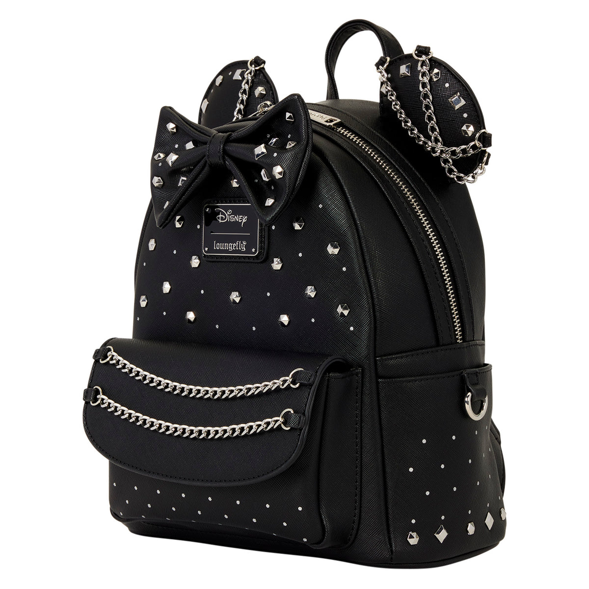 Disney Minnie Mouse Studs & Chains Mini Backpack  - Loungefly - 25th Sept 2026
