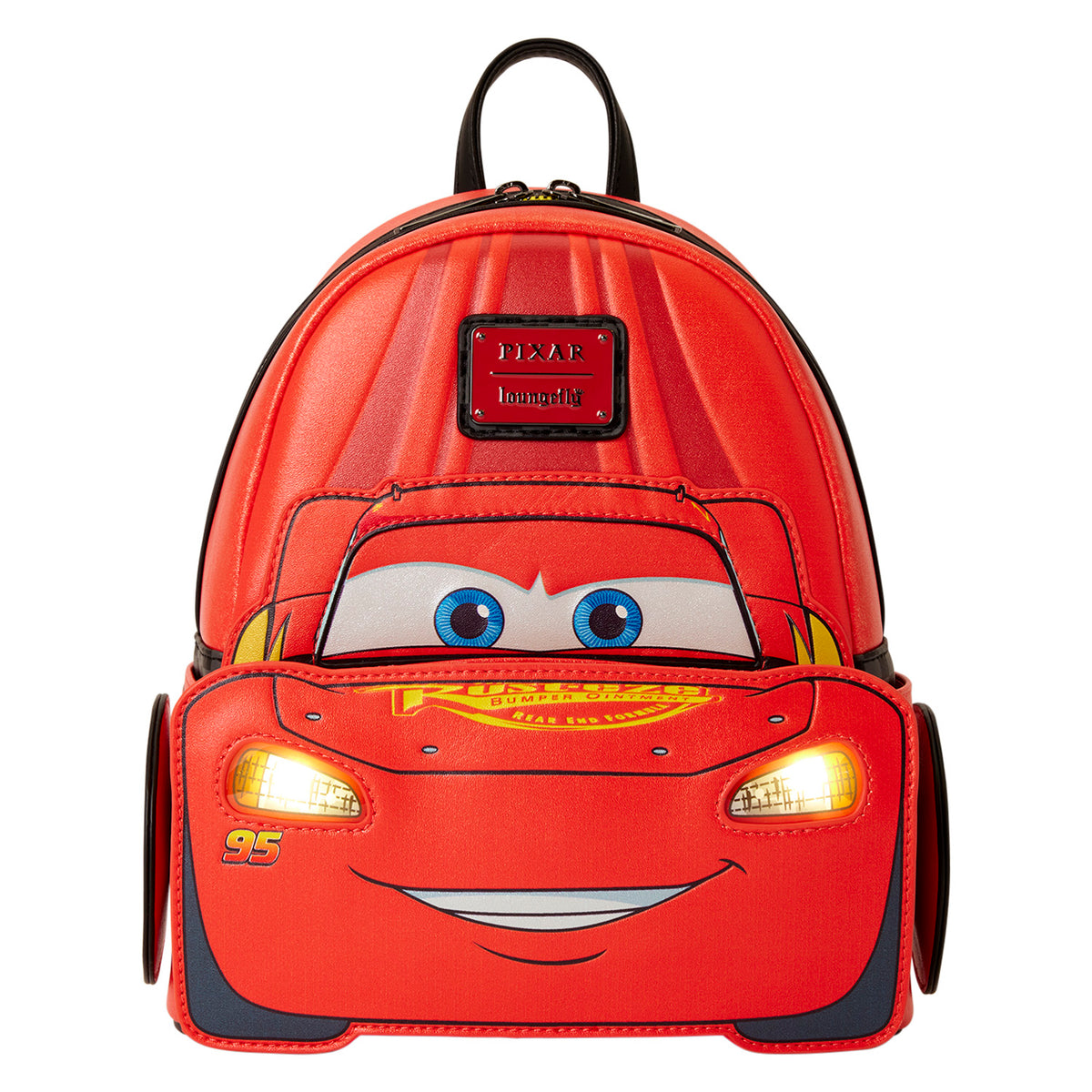 Disney Pixar Cars 20th Anniversary Lightning McQueen Metallic Light-Up Mini Backpack - Loungefly - 4th Sept 2026
