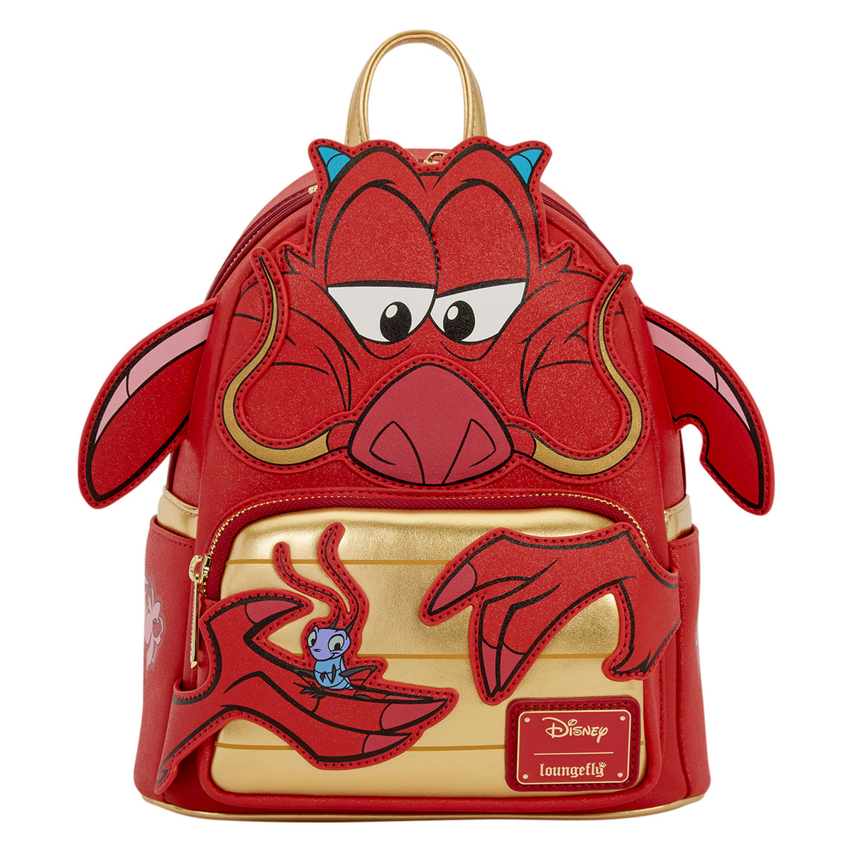 Disney Mulan Mushu Glitter Cosplay Mini Backpack  - Loungefly - 25th Sept 2026