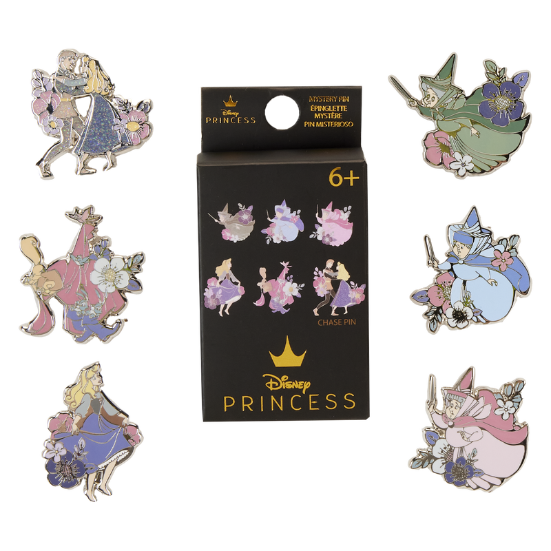 Sleeping Beauty 65th Anniversary Mystery Box Pin - Loungefly - Pins
