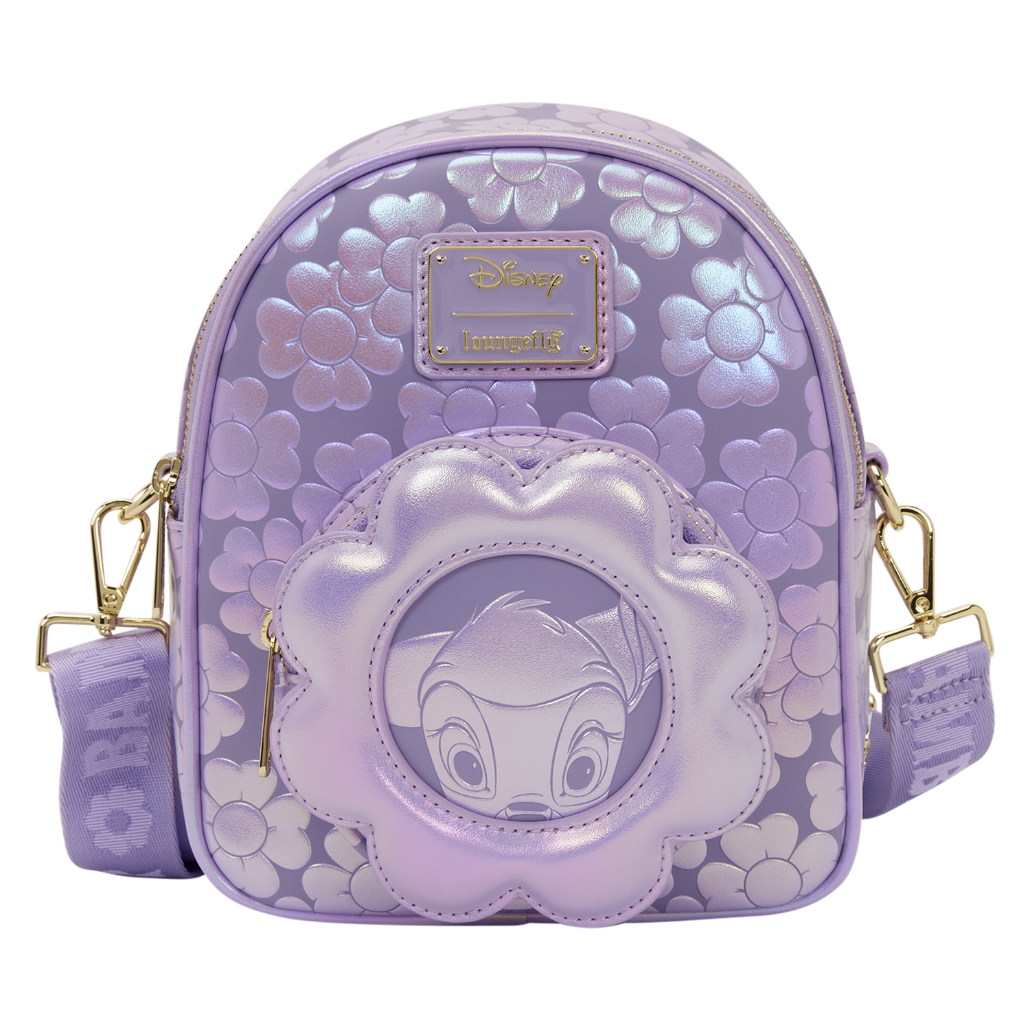 Disney Bambi Micro Convertible Mini Backpack & Crossbody Bag - Loungefly