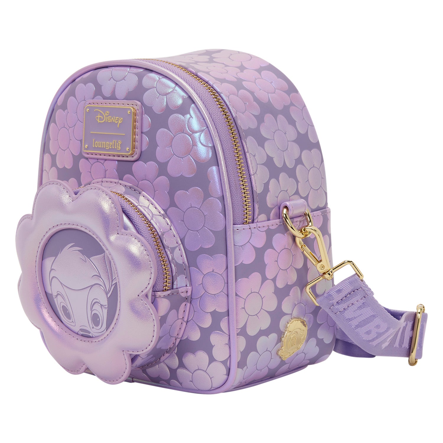 Disney Bambi Micro Convertible Mini Backpack & Crossbody Bag - Loungefly