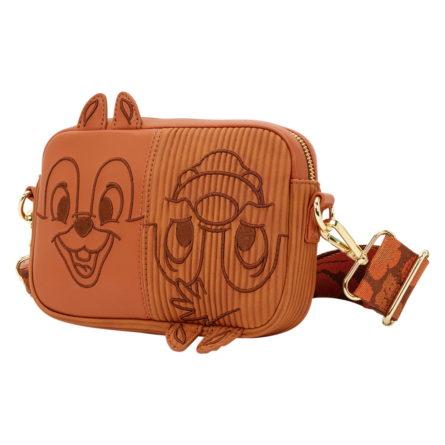 Chip and Dale Corduroy Sling with Coin Purse - Loungefly