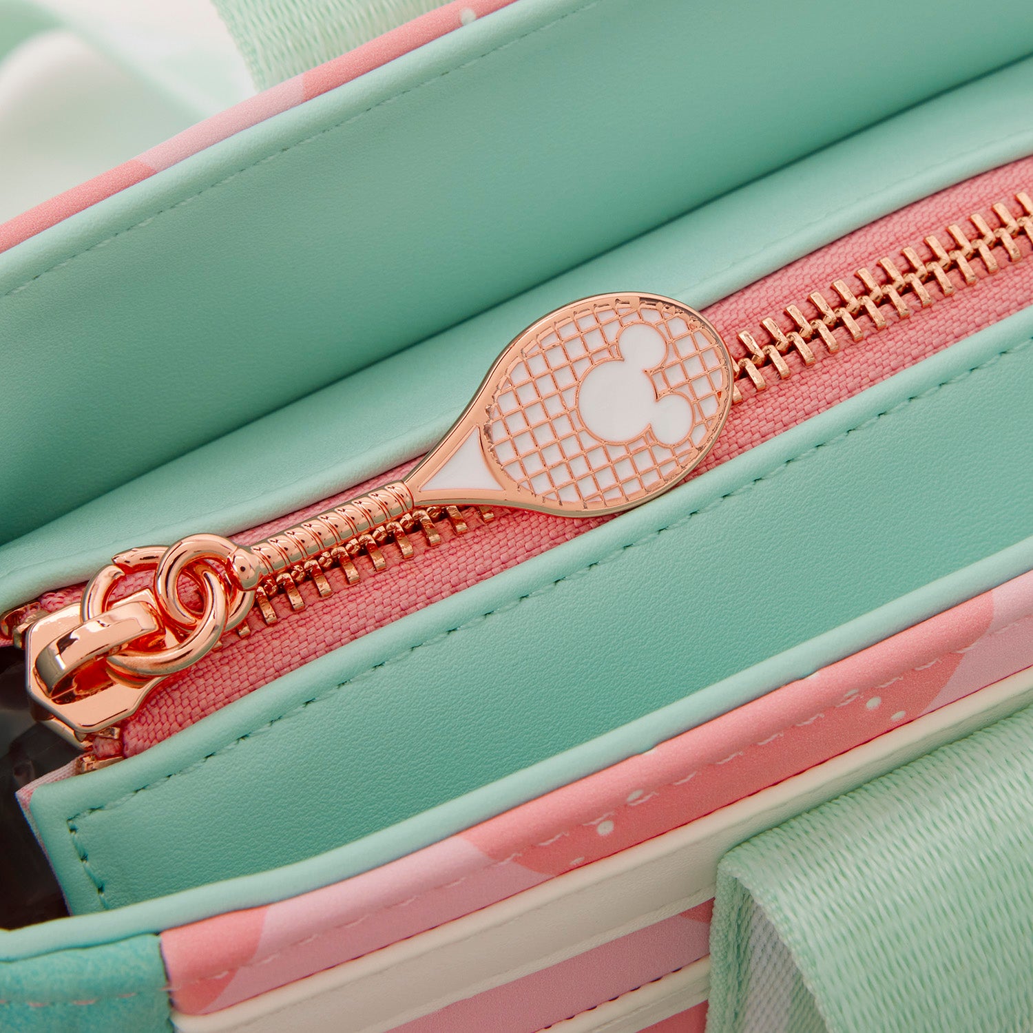 Disney Mickey & Friends Tennis Tote with Coin Purse   - Loungefly