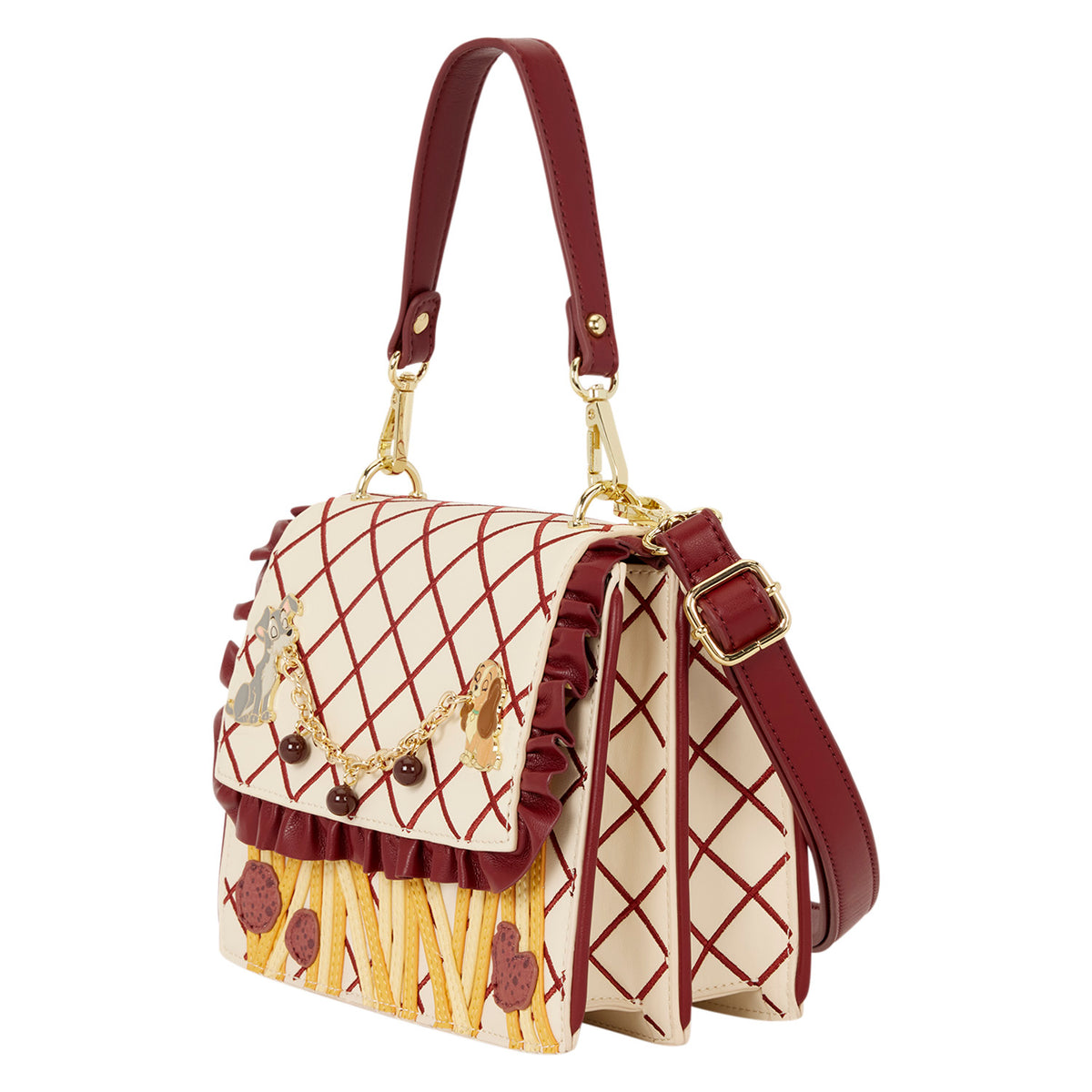 Disney Lady & the Tramp Spaghetti Dinner Charm Crossbody Bag - 9th Oct 2026
