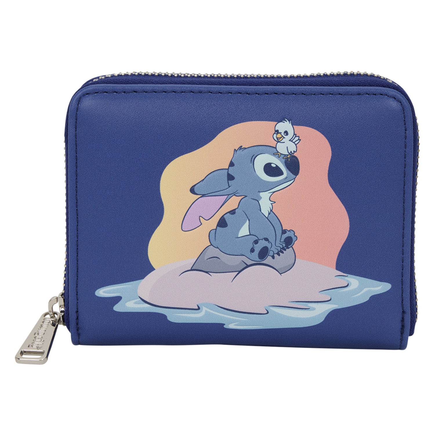Disney Lilo and Stitch Minimal Sitting on Rock with Bird Wallet - Loungefly