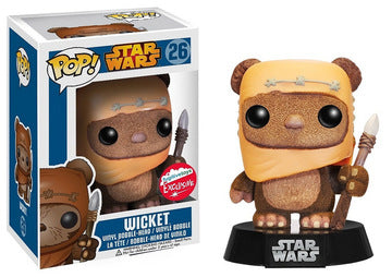 Wicket   - #26 - Funko Pop! - Star Wars  - Fugitivetoys Exclusive