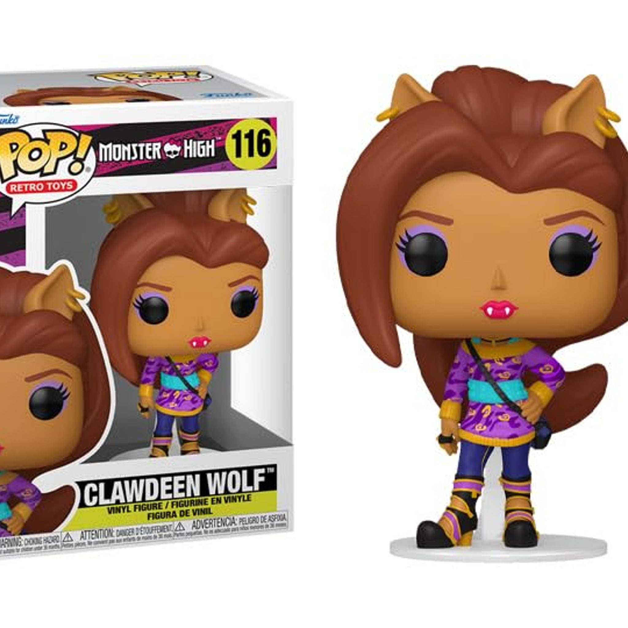 Funko Pop! Retro Toys: Monster High - Clawdeen Wolf #116
