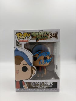 Dipper Pines - #240 - Funko Pop! - Disney - Gravity Falls - Signed By Jason Ritler - Certified Pop!