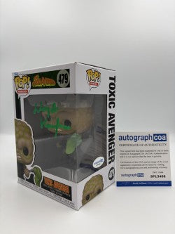 The Toxic Avenger GITD - #479- Funko Pop! - Signed By Lloyd Kaufman   - Certified By Autographcoa
