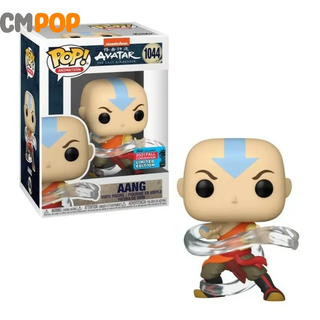 Aang - #1044 Funko Pop! Animation Avatar The Last Airbender 2021 Fall Convention Limited Edition Pop
