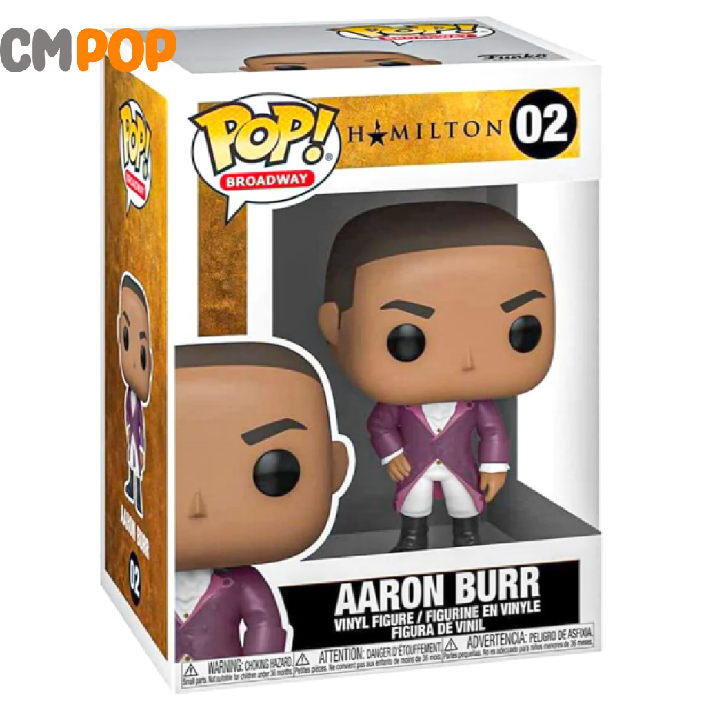 Aaron Burr - #02 Funko Pop! Hamilton Broadway Rocks Pop
