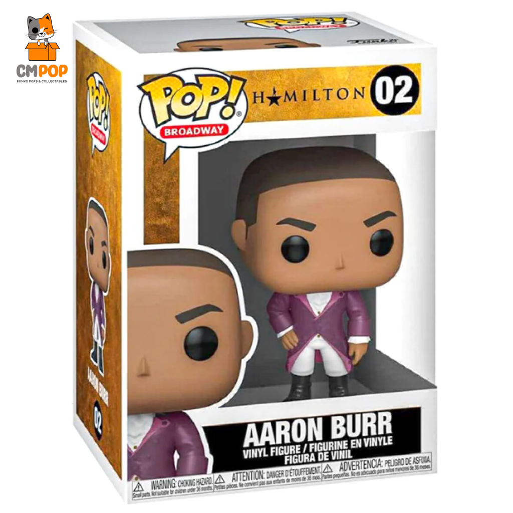 Aaron Burr - #02 Funko Pop! Hamilton Broadway Rocks Pop