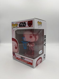 Rey - #588  -Funko POP! - Star Wars - Signed By JJ Abrams - Certified By Autographcoa