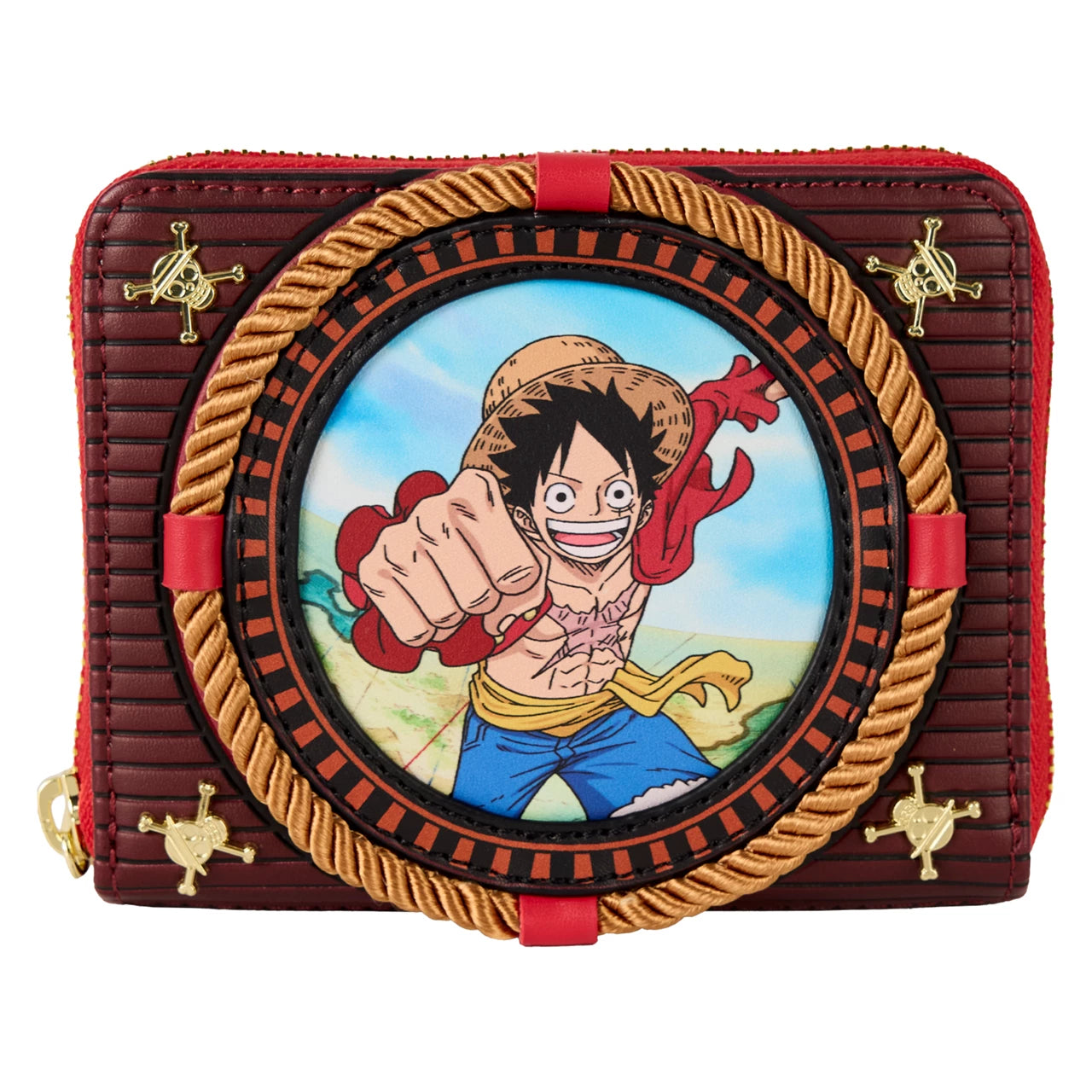 Toei One Piece Zip Around Wallet - Loungefly