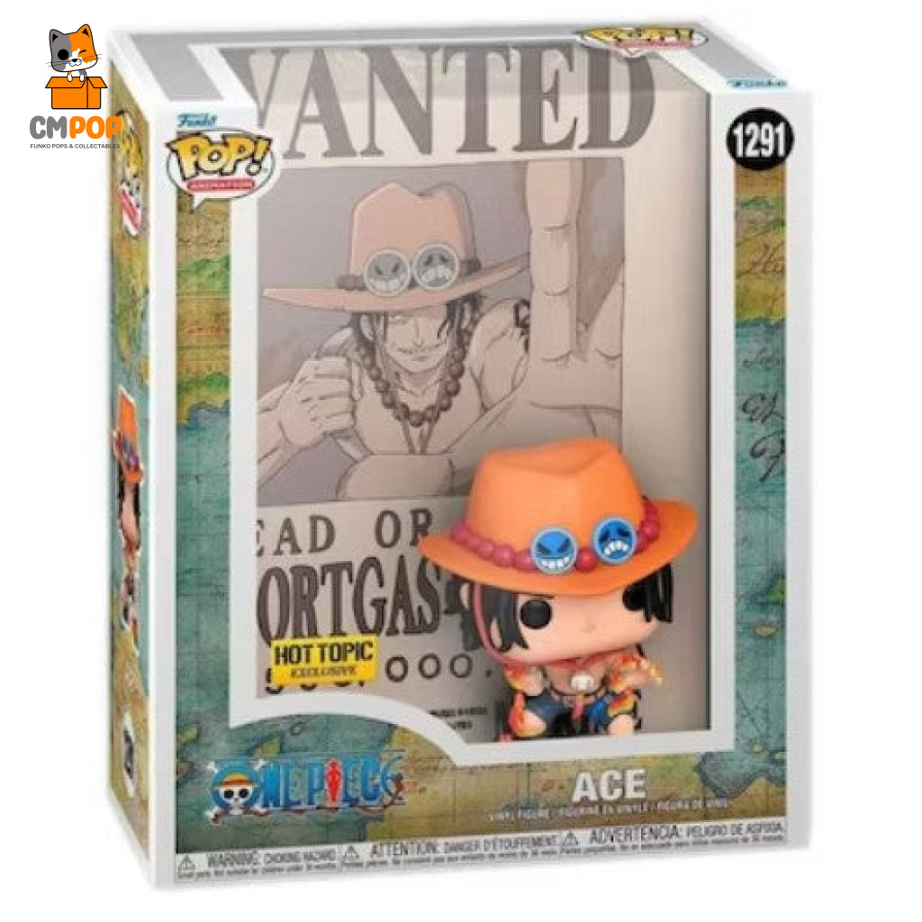 Ace - #1291 Funko Pop! One Piece Hot Topic Exclusive Pop