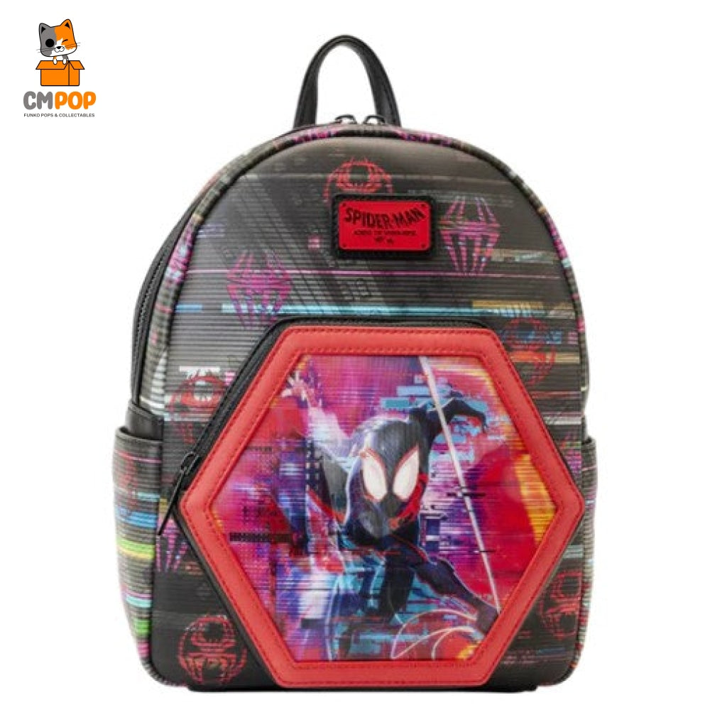 Across The Spiderverse Lenticular Mini Backpack - Marvel Loungefly