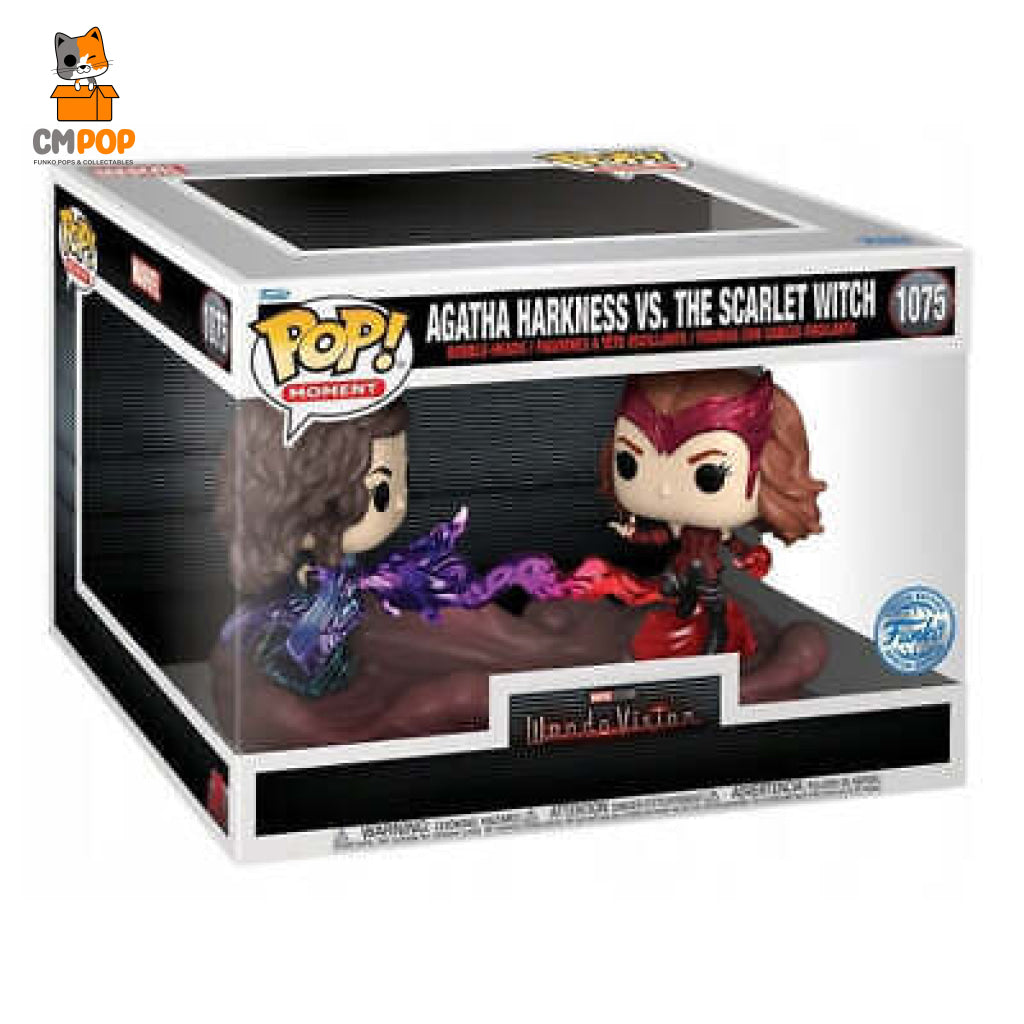 Agatha Harkness Vs The Scarlet Witch - #1075 Funko Pop! Marvel Wandavision Pop Moment Special