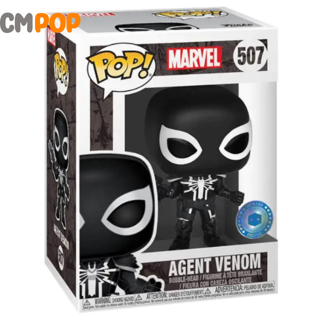 Agent Venom - #507 Funko Pop! Piab Exclusive Pop
