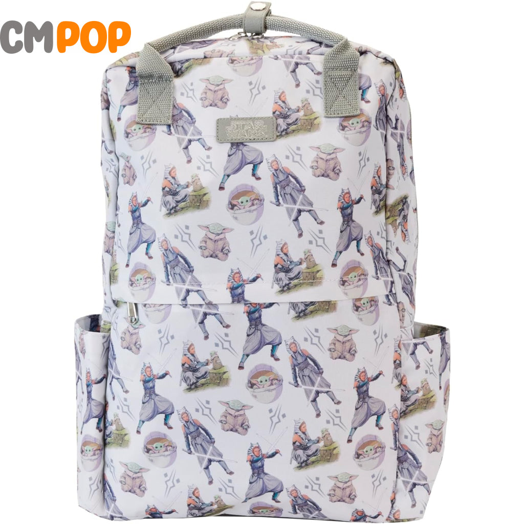 Ahsoka & Grogu AOP Star Wars Funko Nylon Backpack - Loungefly Loungefly