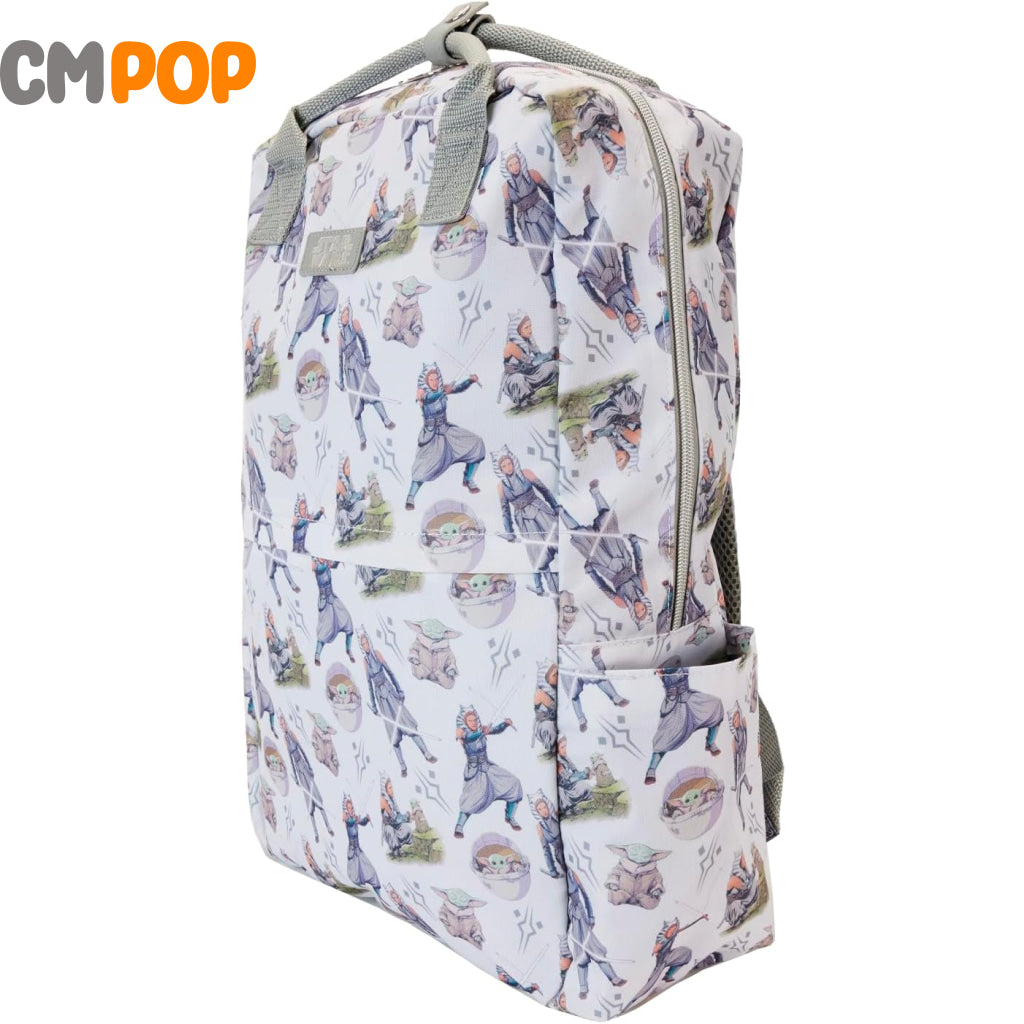 Ahsoka & Grogu AOP Star Wars Funko Nylon Backpack - Loungefly Loungefly