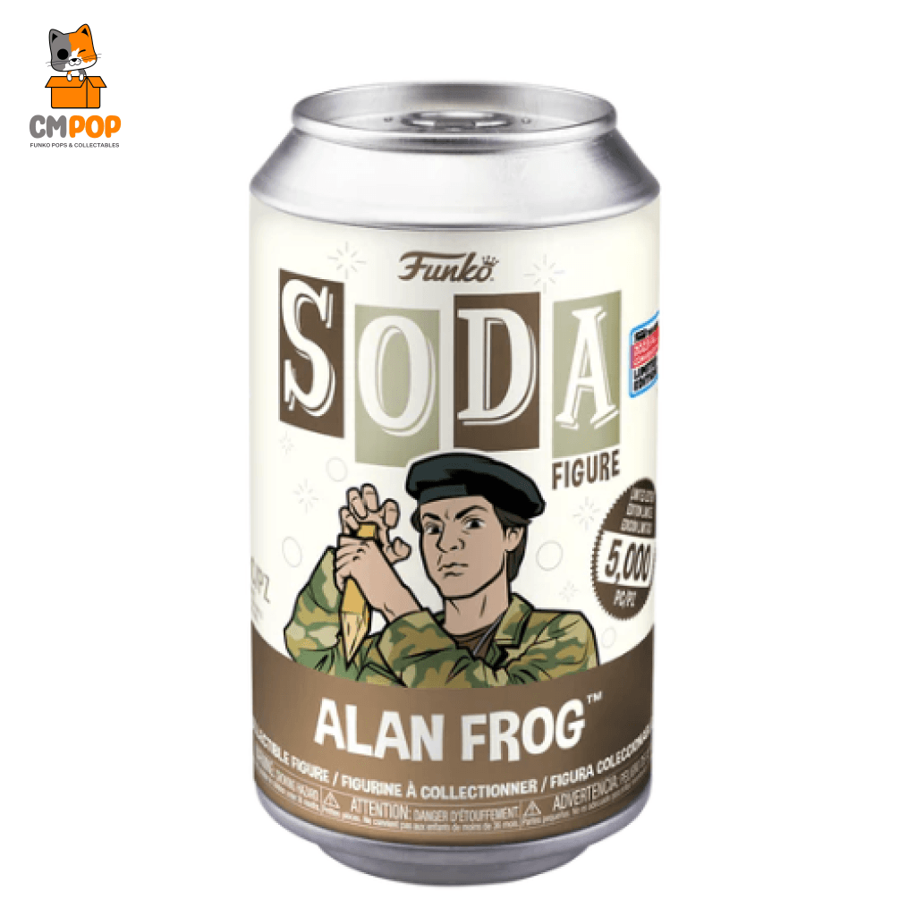 Alan Frog - Funko Vinyl Soda 5000 Pieces The Lost Boys Chance Of Chase Nycc 2023 Stickered Con