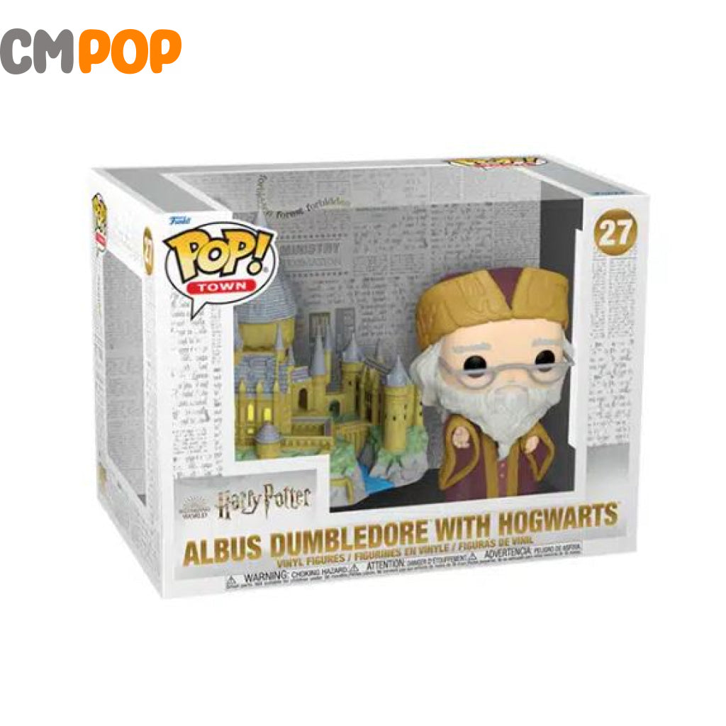 Albus Dumbledore With Hogwarts - #27 Funko Pop! Harry Potter Pop Town Pop