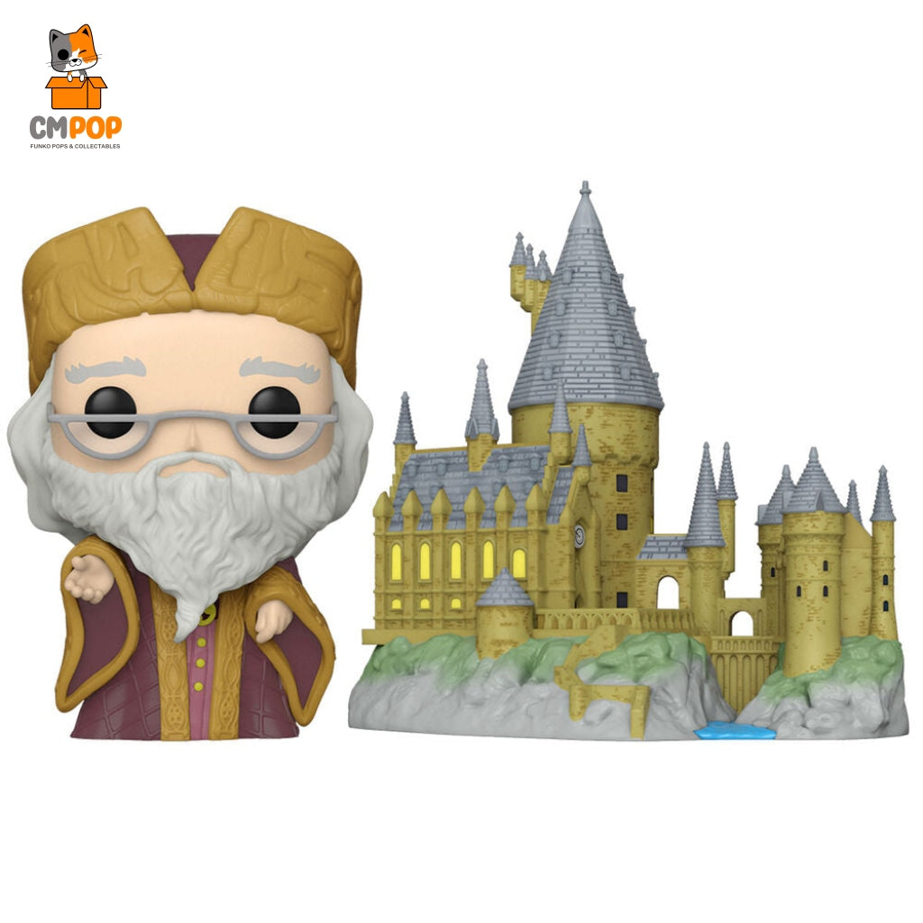 Albus Dumbledore With Hogwarts - #27 Funko Pop! Harry Potter Pop Town Pop