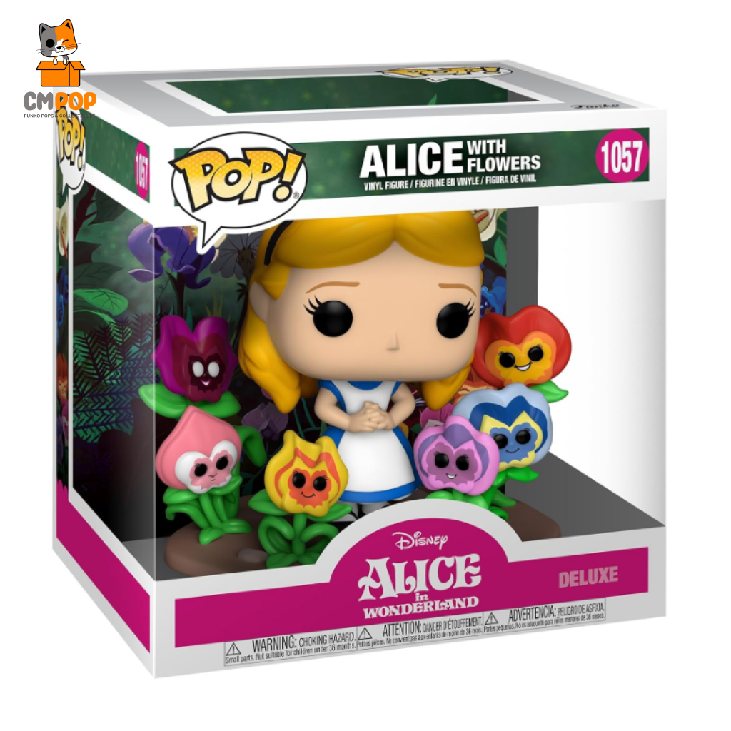 Alice With Flowers (70Th) - #1057 Funko Pop! Disney In Wonderland Pop