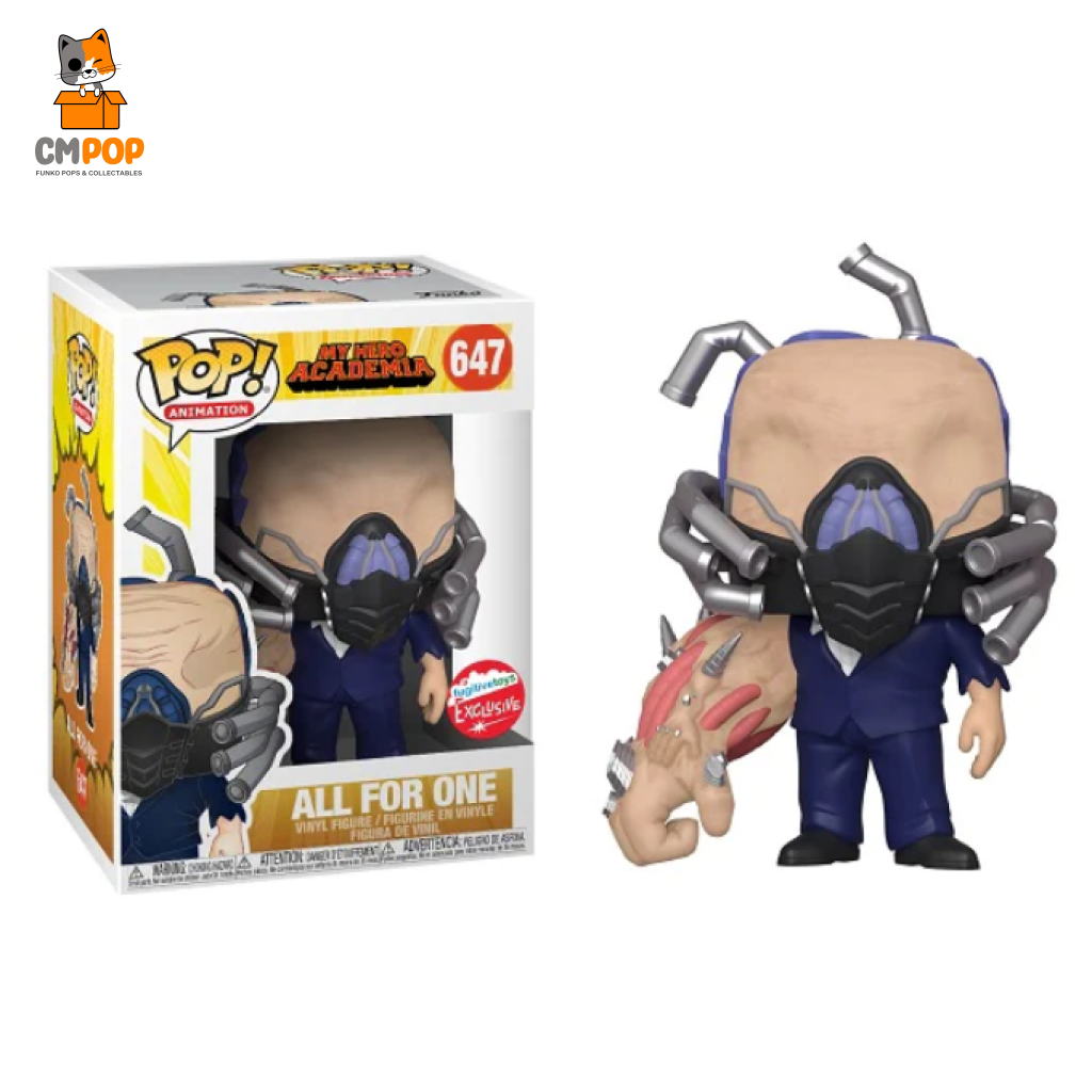 All For One - #647- Funko Pop! My Hero Academia Fugitive Toys Exclusive Pop