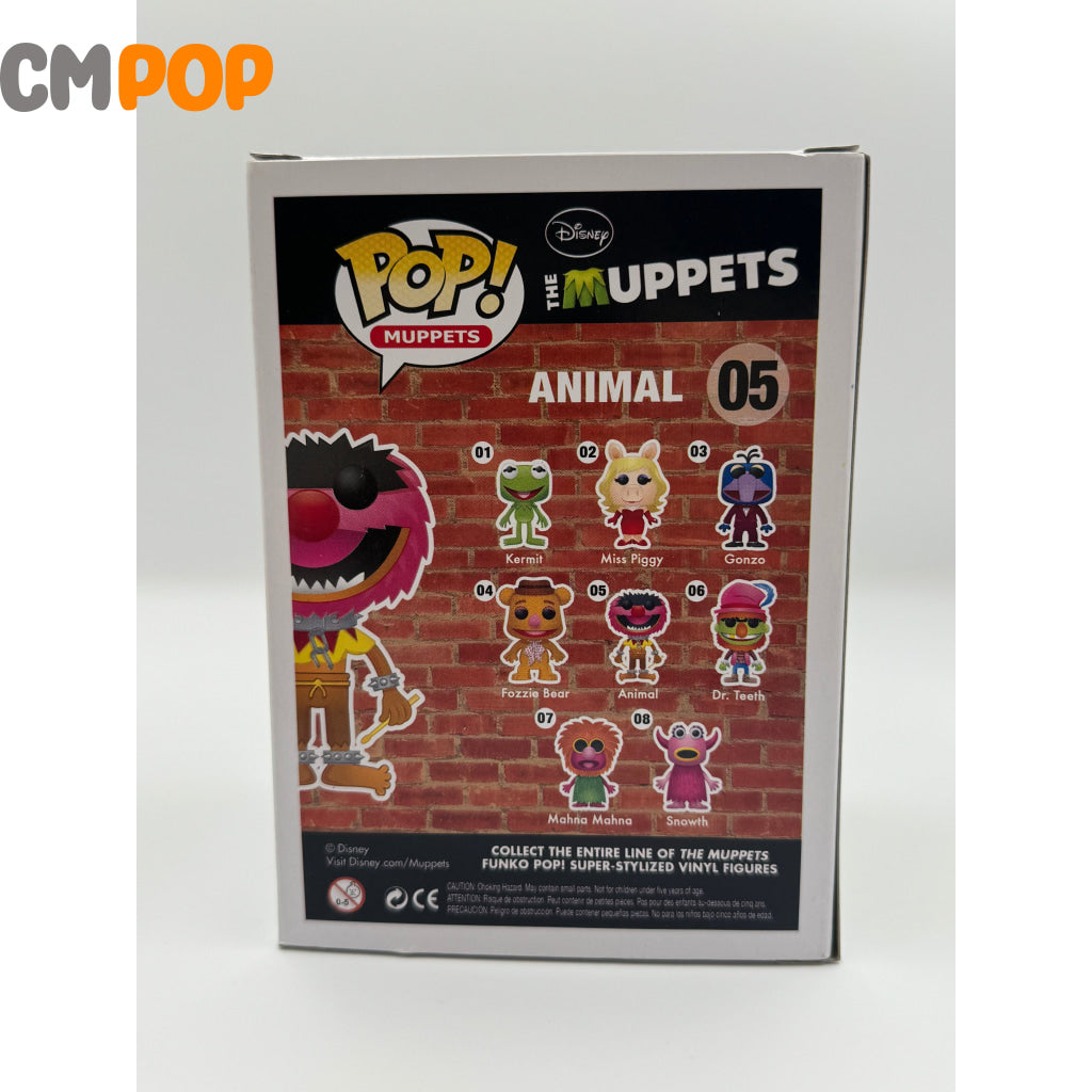 Animal - #05 Funko Pop! The Muppets Sdcc 2013 480 Pieces Pop